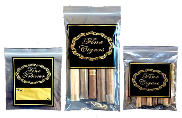 Fine Tobacco Slider Bags